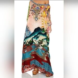 Camilla Calm In The Wild Round Neck Kaftan, VGUC, OS